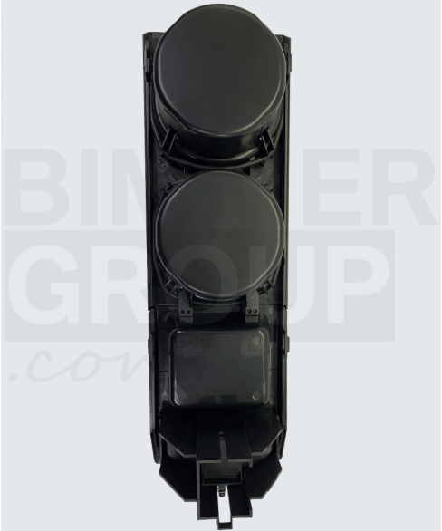 Juodas puodelio laikiklis BMW 3 serijai (E46)