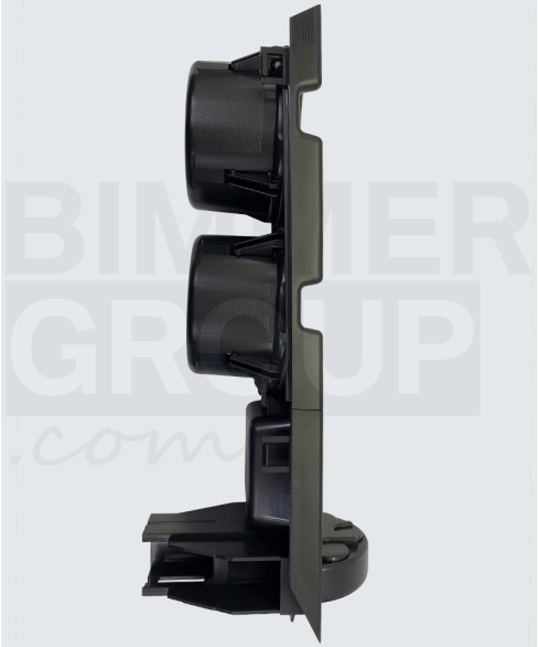 Juodas puodelio laikiklis BMW 3 serijai (E46)