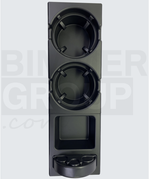 Juodas puodelio laikiklis BMW 3 serijai (E46)