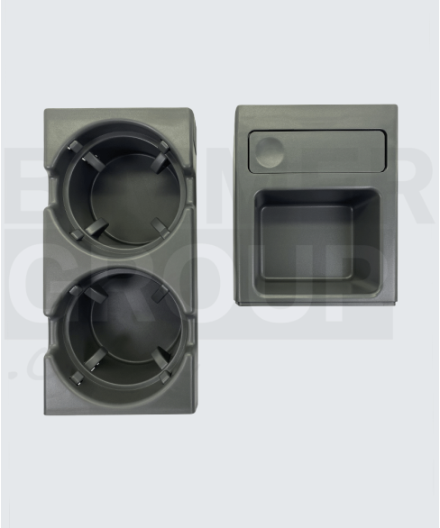 Pilkas puodelio laikiklis BMW 3 serijai (E46)