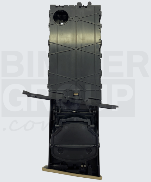 Keleivio pusės smėlio spalvos puodelio laikiklis BMW 3 serijai (E90/E91/E92/E93)