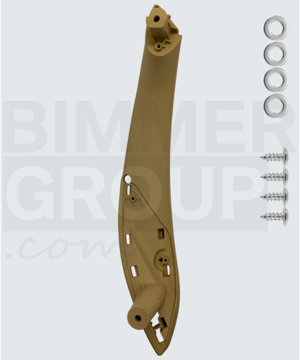 Smėlio spalvos vairuotojo pusės durų rankena BMW 3 serijai, 4 serijai, M3, M4 (F30/F31/F32/F33/F34/F36 F80/F82/F83)