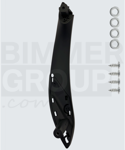 Juoda vairuotojo pusės durų rankena BMW 3 serijai, 4 serijai, M3, M4 (F30/F31/F32/F33/F34/F36 F80/F82/F83)