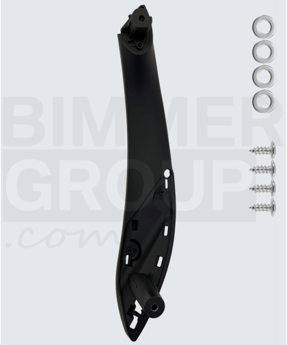 Juoda keleivio pusės durų rankena BMW 3 serijai, 4 serijai, M3, M4 (F30/F31/F32/F33/F34/F36 F80/F82/F83)