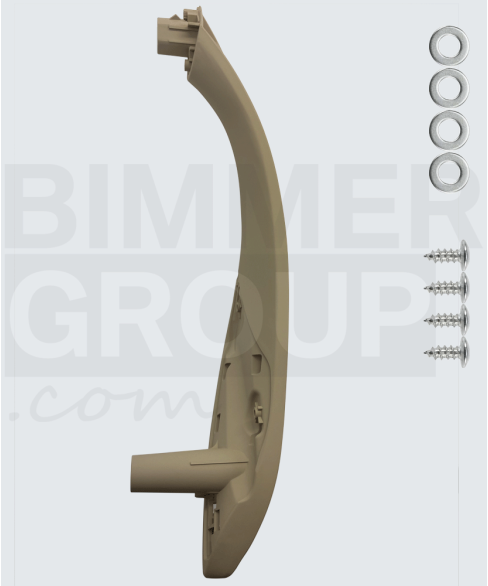 Oyster vairuotojo pusės durų rankena BMW 3 serijai, 4 serijai, M3, M4 (F30/F31/F32/F33/F34/F36 F80/F82/F83)
